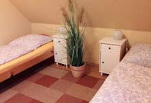 Schlafzimmer im Fischers Friesenhus